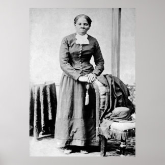 Póster Harriet Tubman director de trenes subterráneos