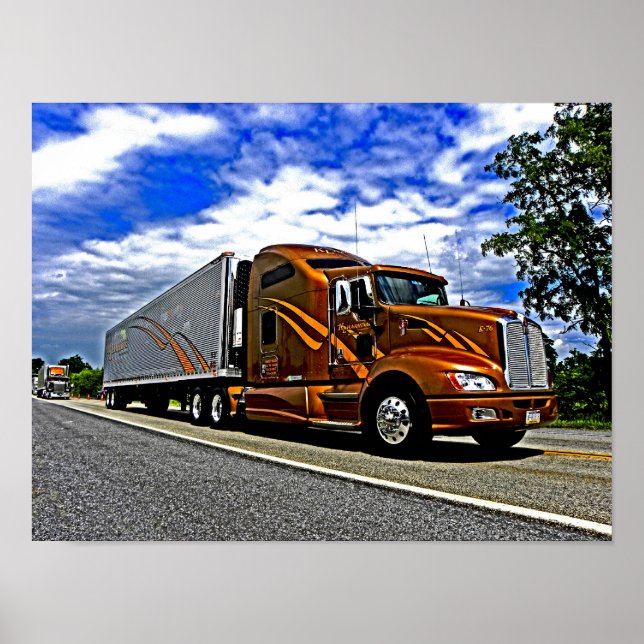 Póster Harring Kenworth T660 Poster (Frente)