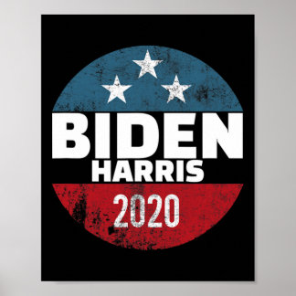 Póster Harris 2020 Joe Biden Kamala Harris Election Butto