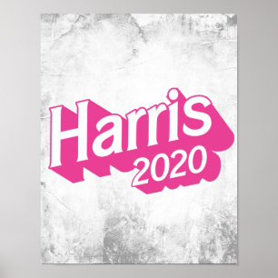 Póster Harris 2020 Orgullo Rosa