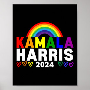 Póster Harris 2024: Elecciones Lgbt del Orgullo Gay Arcoi
