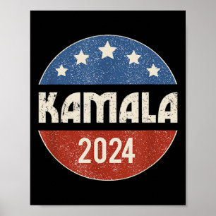 Póster Harris 2024 Kamala Harris Por Las Elecciones Presi