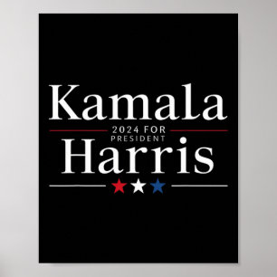 Póster Harris 2024 Vintage