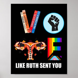 Póster Harris Vote Like Ruth te envió