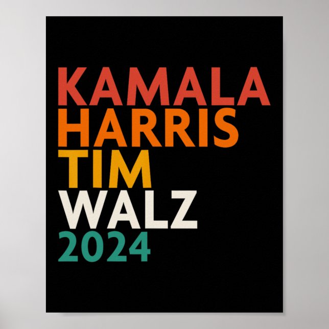 Póster Harris Waltz 2024 (Frente)