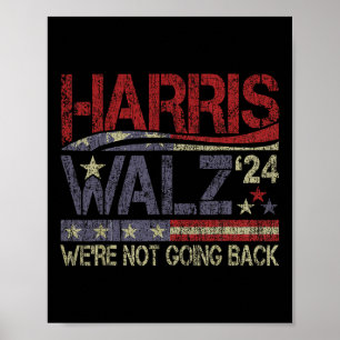 Póster Harris Waltz 2024 Harris Waltz No Vamos A Ba
