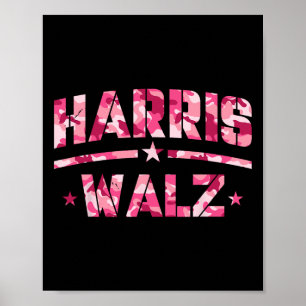 Póster Harris Waltz Camouflage Military Para Harris Veter