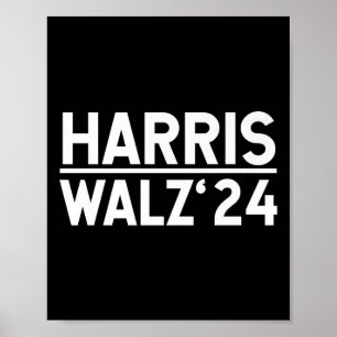 Póster Harris-walz-2024 Mujeres Jóvenes Harris Wa