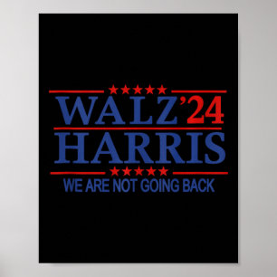 Póster Harris Wheimer 24 Campaign 2024 No Iremos B