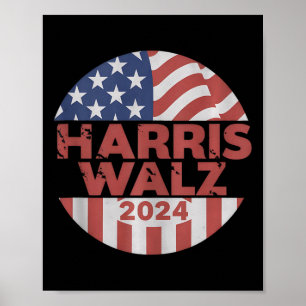 Póster Harris Wheimer 24 Kamala Harris Señora Presidenta