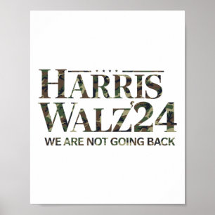 Póster Harris Wheimer 24 No Vamos A Volver Militar V