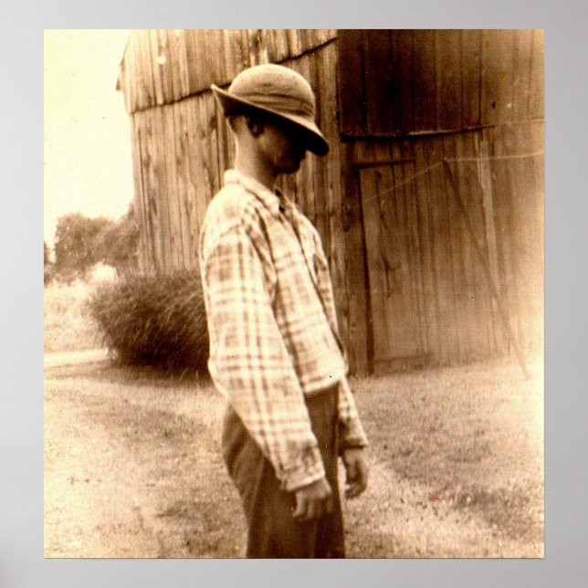 Póster Harry espantoso de alrededor de 1920 (Frente)