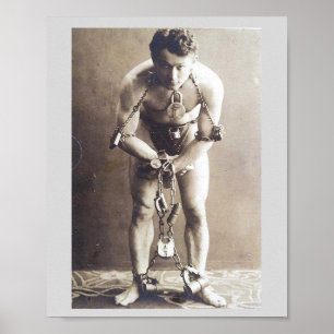 Póster Harry Houdini