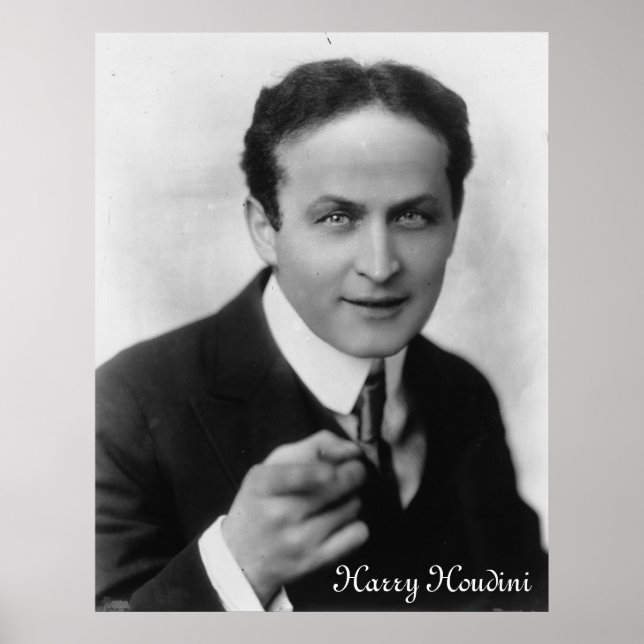 Póster Harry Houdini Print (Frente)