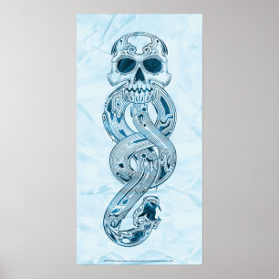 Póster Harry Potter   Aguamenti Dark Mark Graphic