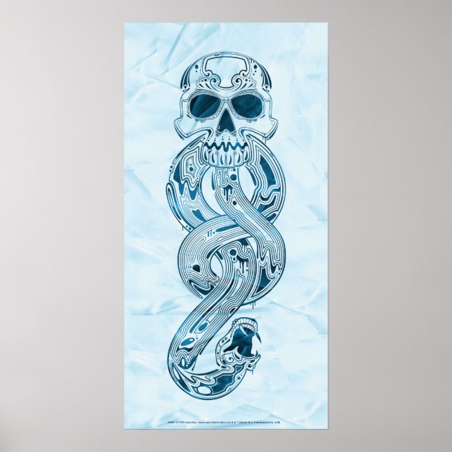 Póster Harry Potter | Aguamenti Dark Mark Graphic (Frente)