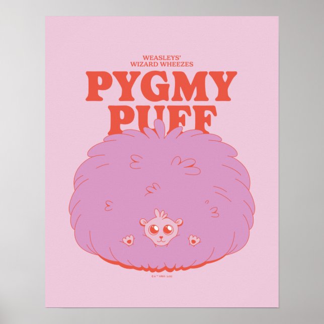Póster HARRY POTTER™ | Asistente de Weasley Pygmy Puff (Frente)