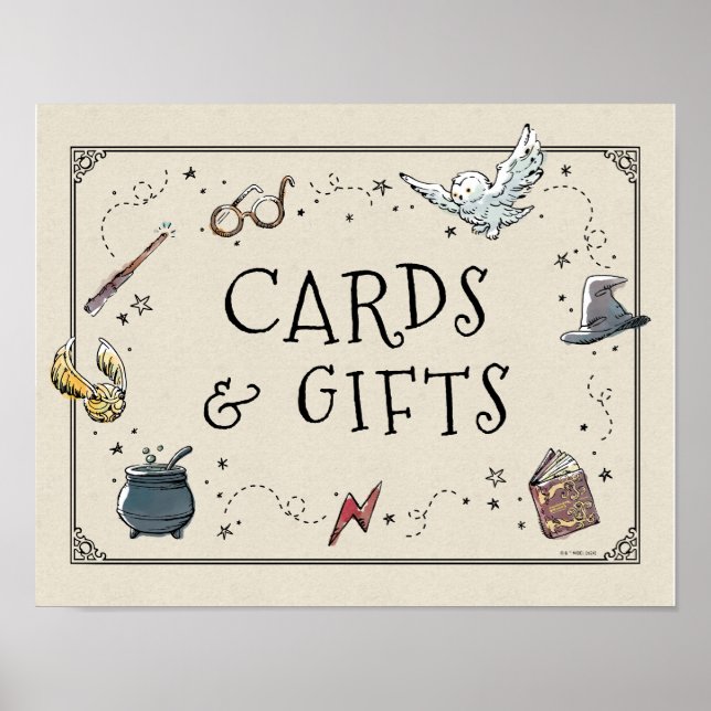 Póster HARRY POTTER™ Baby Shower (Frente)