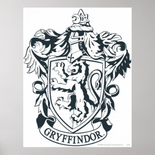Póster Harry Potter   Boceto de plantilla de Gryffindor