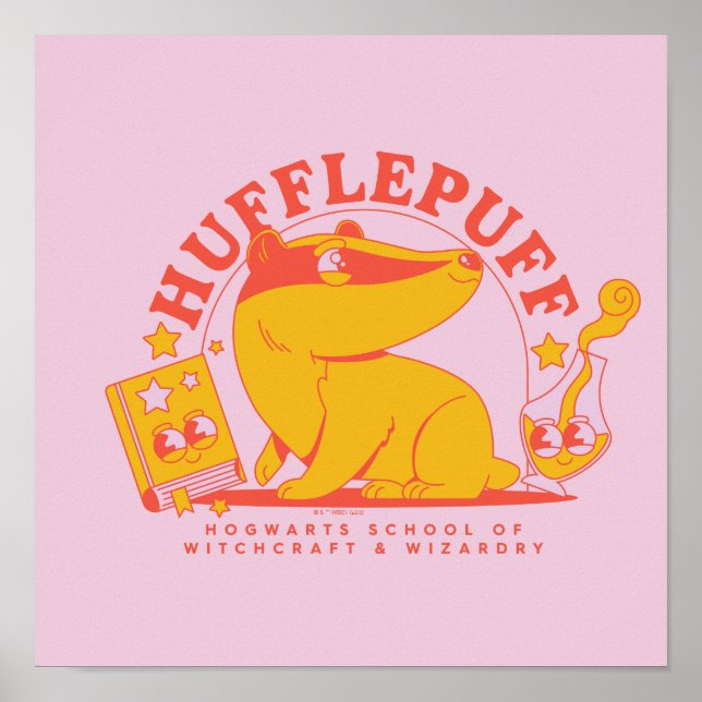 Póster HARRY POTTER™ | Cuto HUFFLEPUFF™ (Frente)