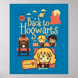 PÓSTER HARRY POTTER™ DE VUELTA A HOGWARTS™