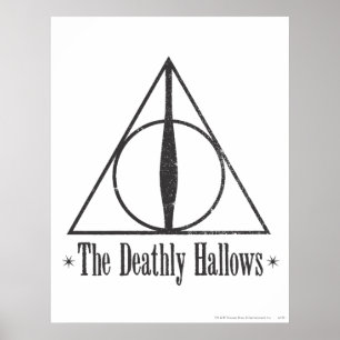 Póster Harry Potter   El Emblema De La Muerte Hago