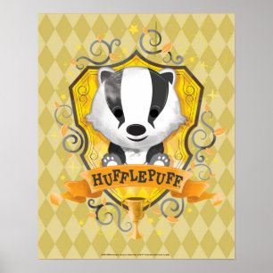Póster Harry Potter   Emblemático Escudo de HUFFLEPUFF™