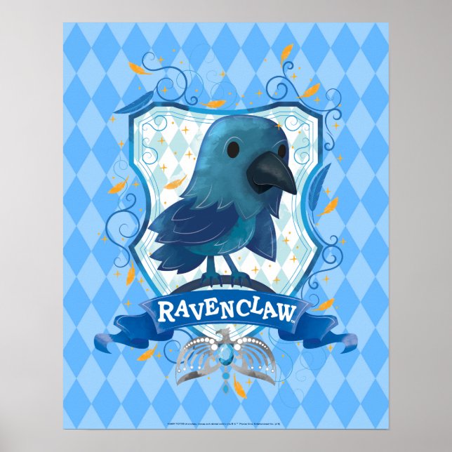 Póster Harry Potter | Encantador Escudo de RAVENCLAW™ (Frente)