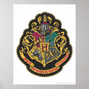 Póster Harry Potter   Escudo de Hogwarts