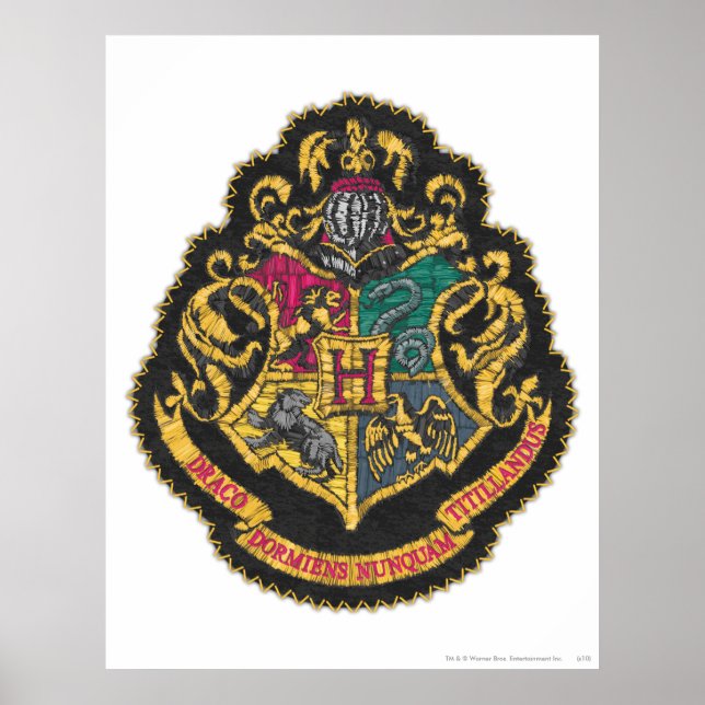 Póster Harry Potter | Escudo de Hogwarts (Frente)