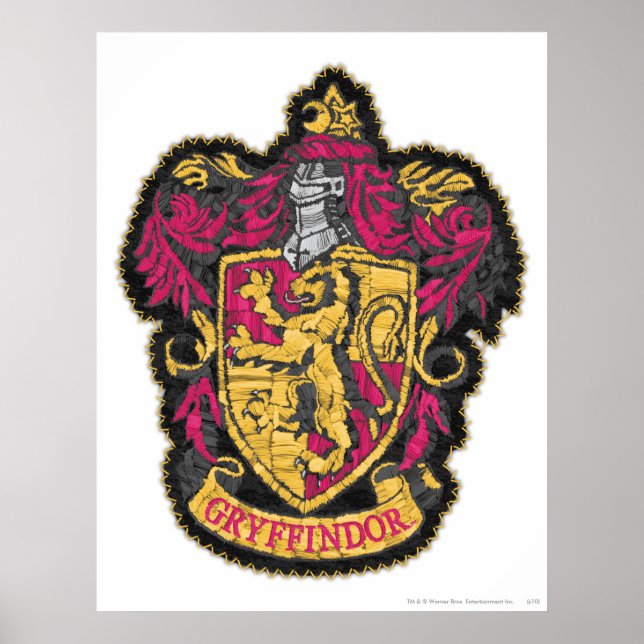 Póster Harry Potter | Escudo de la Casa Gryffindor (Frente)