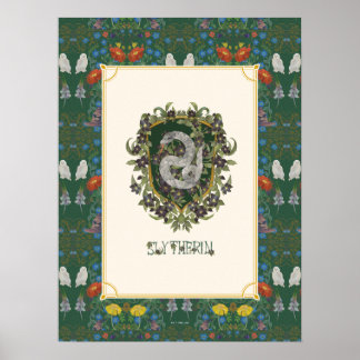 Póster HARRY POTTER™ | Escudo de SLYTHERIN™