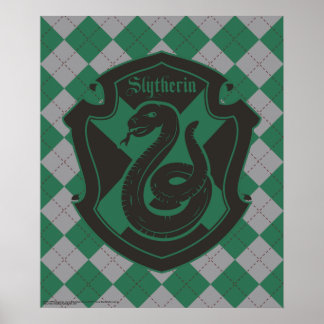 Póster Harry Potter | Escudo del Orgullo de Slytherin Hou