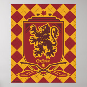 Póster Harry Potter   Escudo Gryffindor QUIDDITCH™
