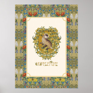 Póster HARRY POTTER™ | Escudo HUFFLEPUFF™
