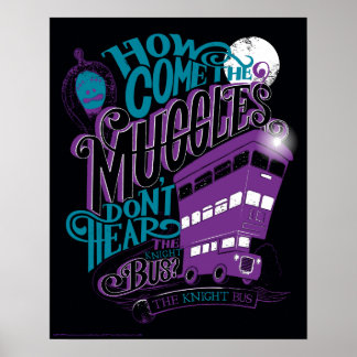 Póster Harry Potter| Gráfico de la tipografía de los auto