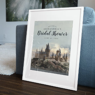 Póster Harry Potter   Hogwarts Castle Bridal Shower