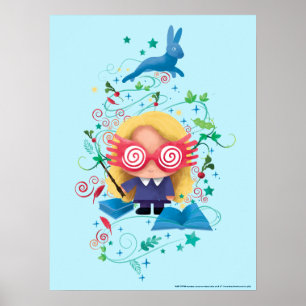 Póster Harry Potter Luna Lovegood Gráfico