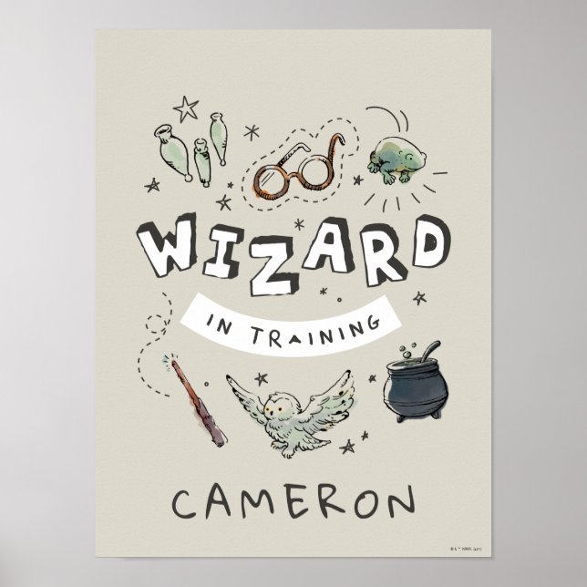 Póster HARRY POTTER™ | Mago en Formación (Frente)