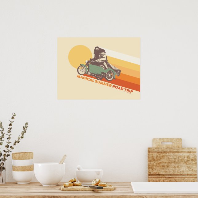 Póster HARRY POTTER™ | Paseo por Hagrid Magic Summer Road (Cocina)