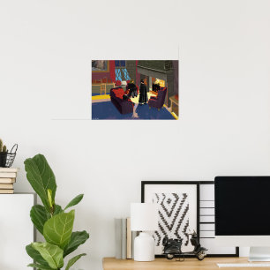 Póster HARRY POTTER™, Ron y Hermione en una habitación co
