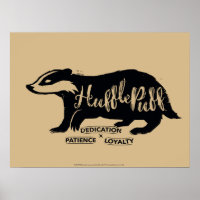 Harry Potter| Típode de silueta HUFFLEPUFF™