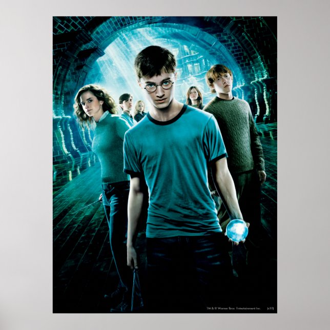 Póster HARRY POTTER Y EL ORDEN DEL Azul PHOENIX™ (Frente)