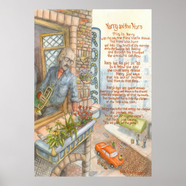 Póster Harry Y El Cuerno - Poster (Frente)