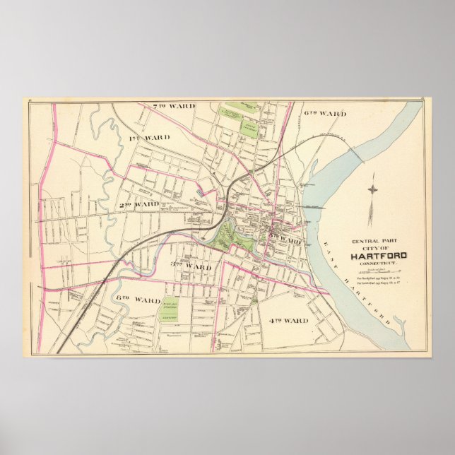 Póster Hartford, Central (Frente)