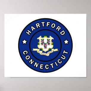 Póster Hartford Connecticut