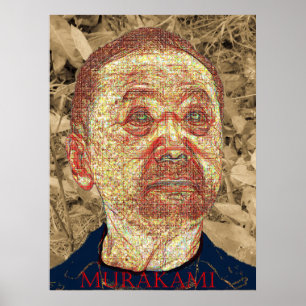 Póster Haruki Murakami