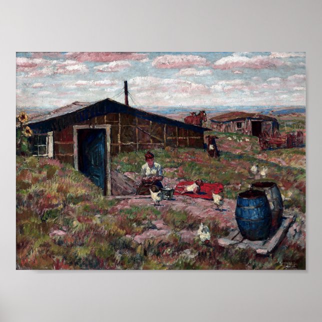 Póster Harvey Dunn - Hogar (Frente)