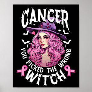 Póster Has Recogido El Malo Cáncer De Mama De Halloween D