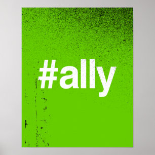 PÓSTER HASHTAG ALLY